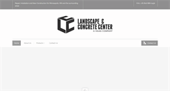 Desktop Screenshot of landscapeandconcretecenter.com